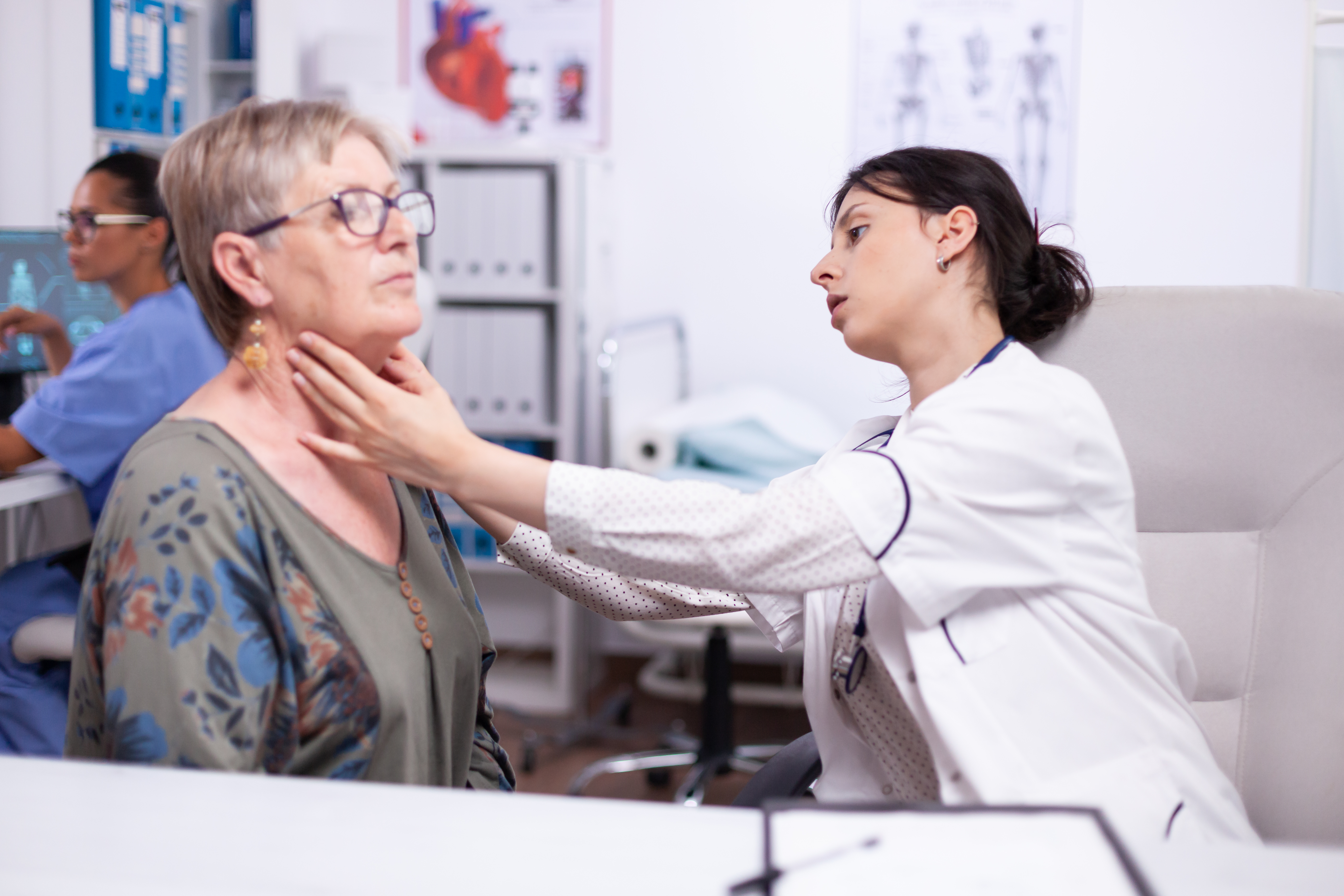43-year-old female with intermittent left-sided facial pain